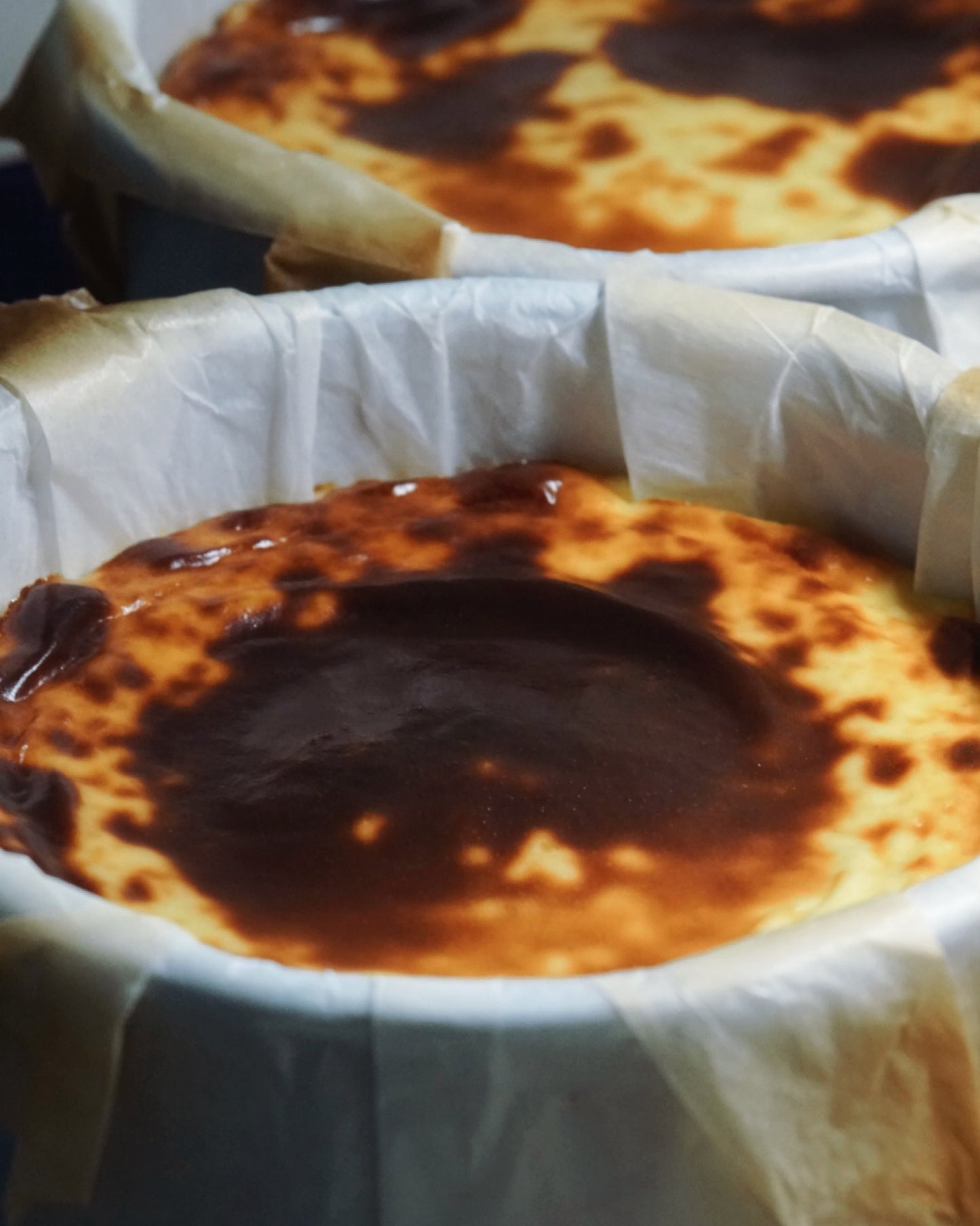 Burnt Yogurt Cheesecake